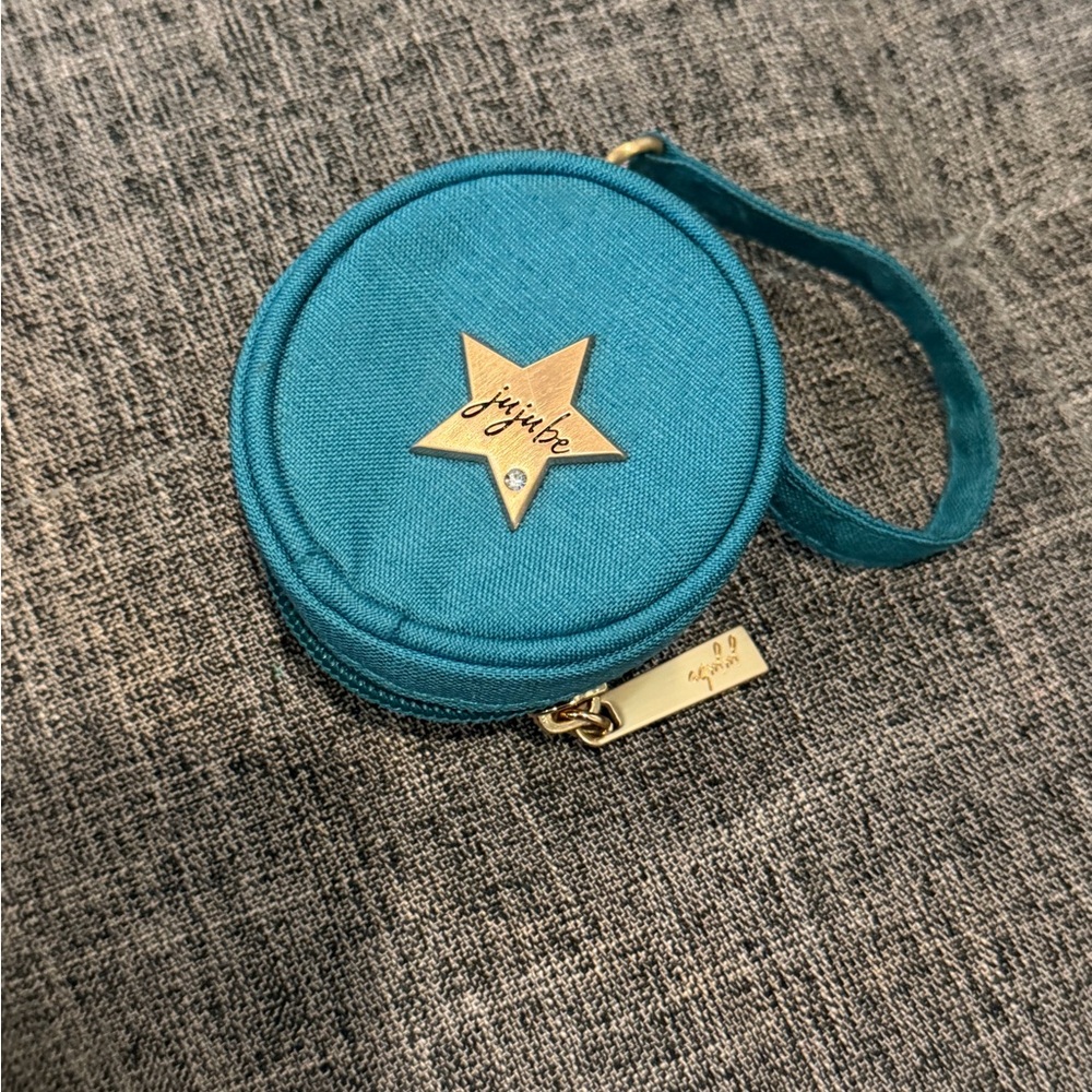 Jujube teal pacifier holder